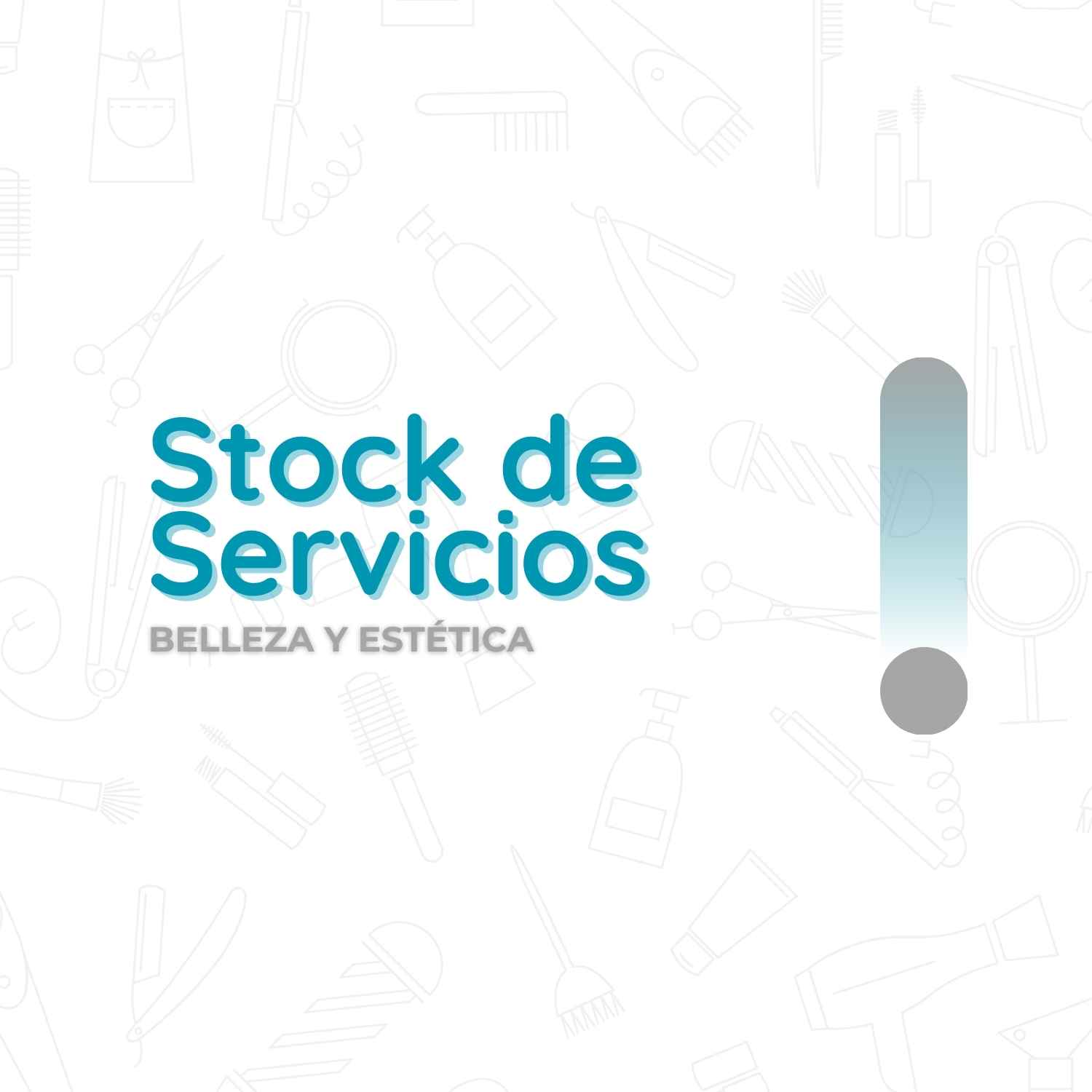 Belleza y Estética - Stock de Servicios