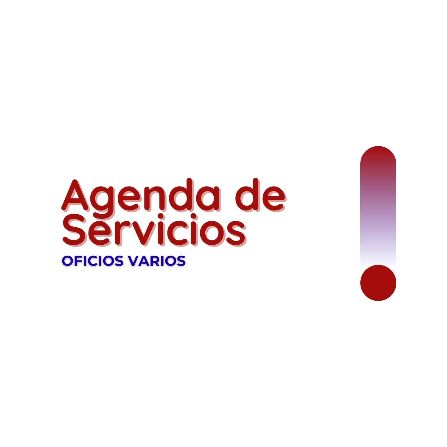Oficios Varios - Agenda de Servicios