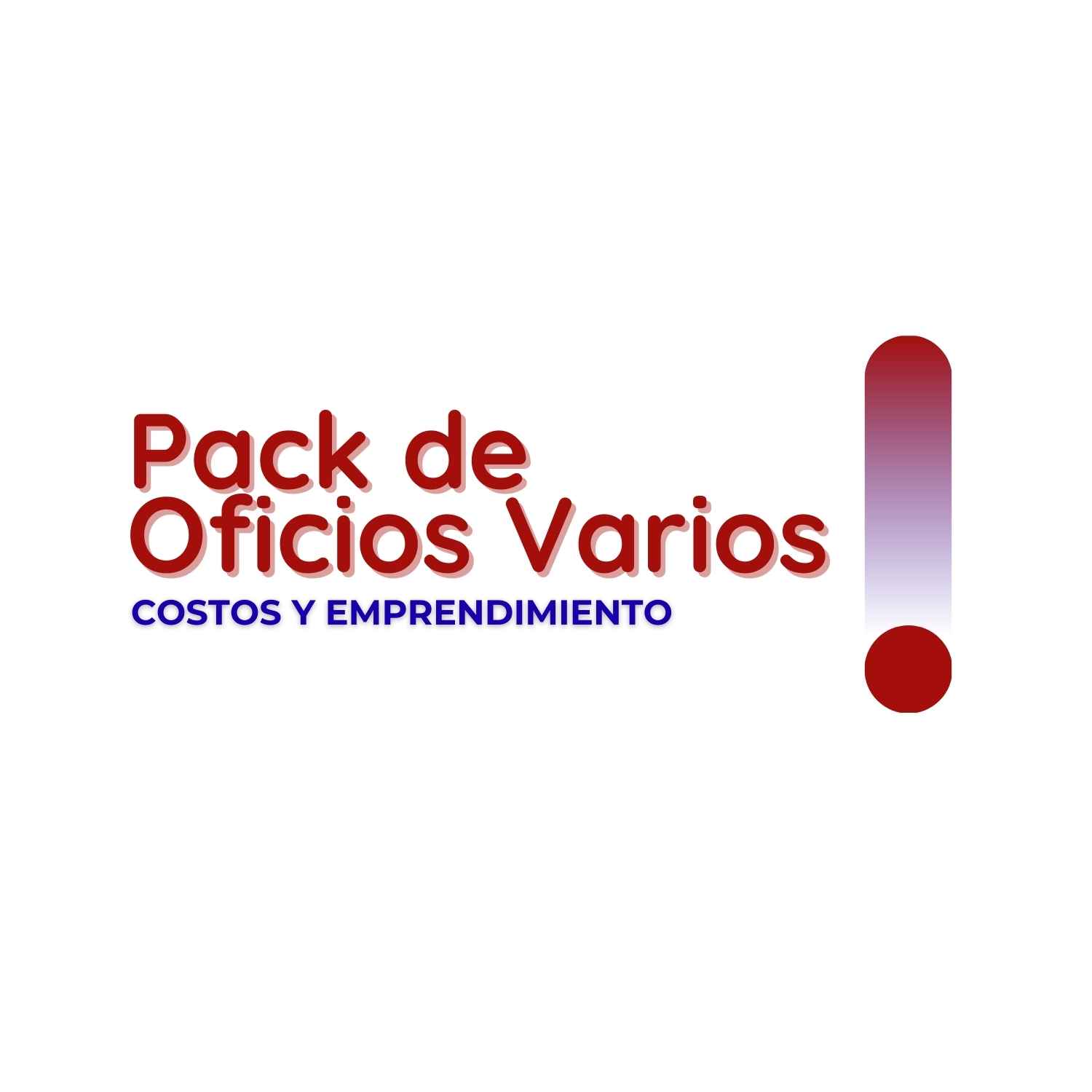 Pack de Planillas - Oficios Varios